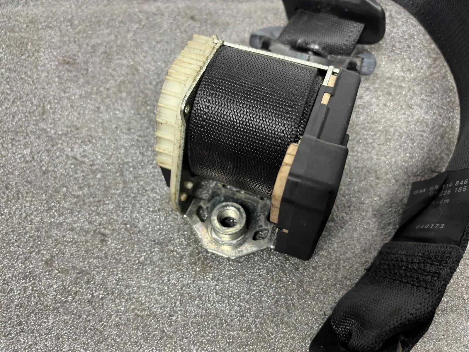 Right rear seatbelt OPEL Corsa C Imagem-3