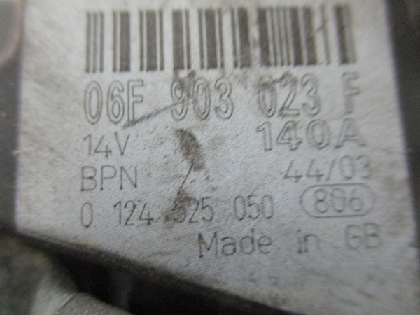 Alternador VOLKSWAGEN Touran (1T) Imagem-2