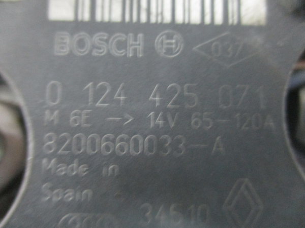 Alternador RENAULT Clio III (BR0/1, CR0/1) Imagem-1