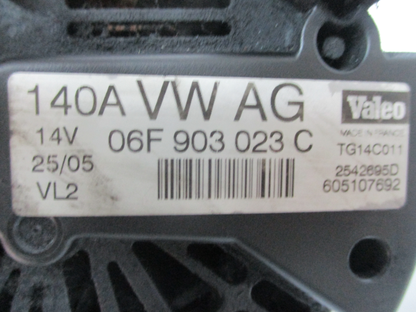 Alternador VOLKSWAGEN Golf V (1K1) Imagem-4