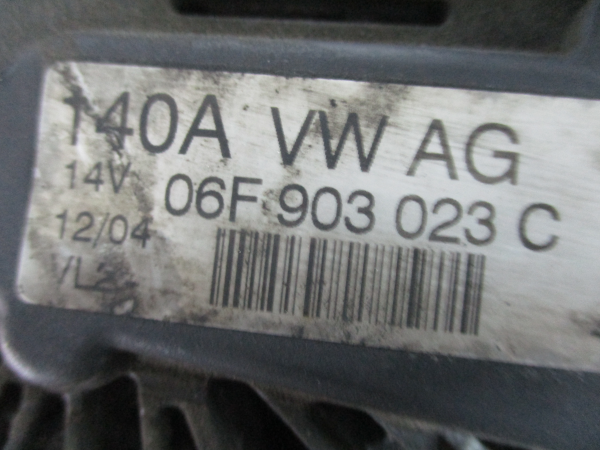 Alternador VOLKSWAGEN Touran (1T) Imagem-2