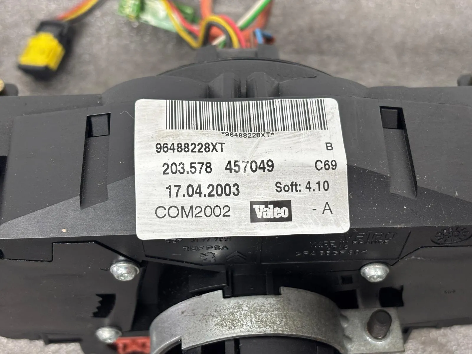 Conjunto / manetes de luzes e limpa vidros CITROËN C3 Pluriel (HB_) Imagem-6