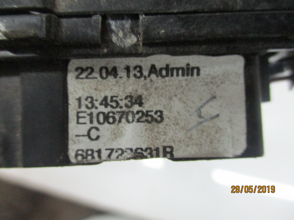 Conjunto / manetes de luzes e limpa vidros DACIA Dokker (0S_) Imagem-3