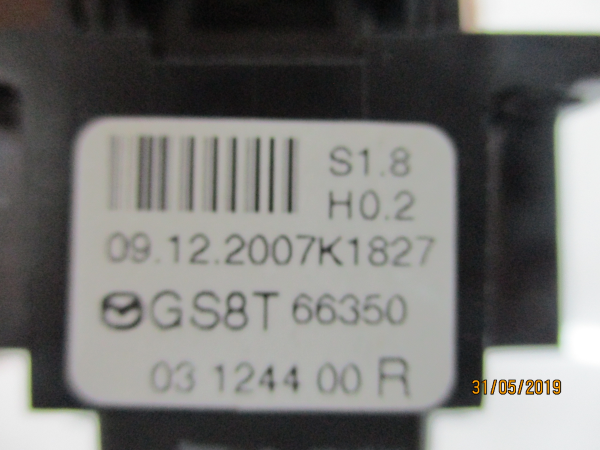 Comando / botão / interruptor vidros frente esquerdo MAZDA 6 Hatchback (GH) Imagem-2 Comando / botão / interruptor vidros frente esquerdo MAZDA 6 Hatchback (GH) Imagem-2