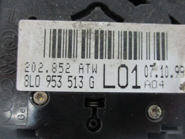 Conjunto / manetes de luzes e limpa vidros AUDI A3 (8L1) Imagem-3 Conjunto / manetes de luzes e limpa vidros AUDI A3 (8L1) Imagem-3