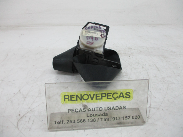 Left rear seatbelt TOYOTA Corolla Hatchback (_E12_)