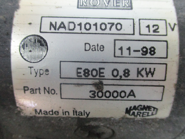 Motor de arranque ROVER 200 Hatch (RF) Imagem-7