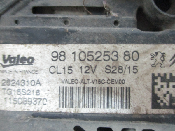 Alternador CITROËN Berlingo (B9) Imagem-5