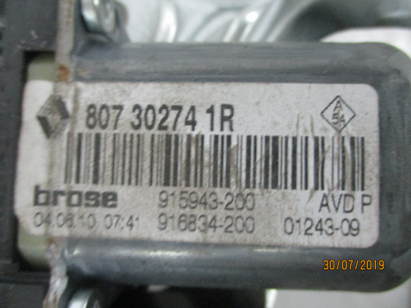 Elevador vidros frente direito RENAULT Scénic III (JZ0/1_) Imagem-3