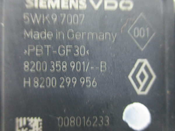 Medidor massa de ar / MAF RENAULT Clio III (BR0/1, CR0/1) Imagem-5