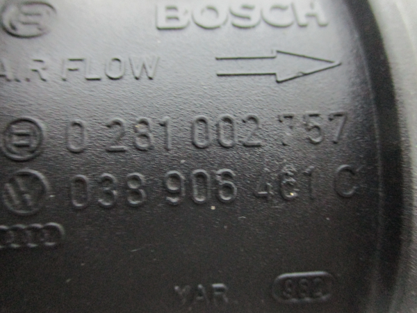 Medidor massa de ar / MAF VOLKSWAGEN Sharan (7M) Imagem-5