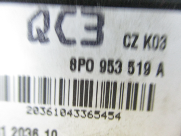 Conjunto / manetes de luzes e limpa vidros AUDI A3 (8P1) Imagem-4