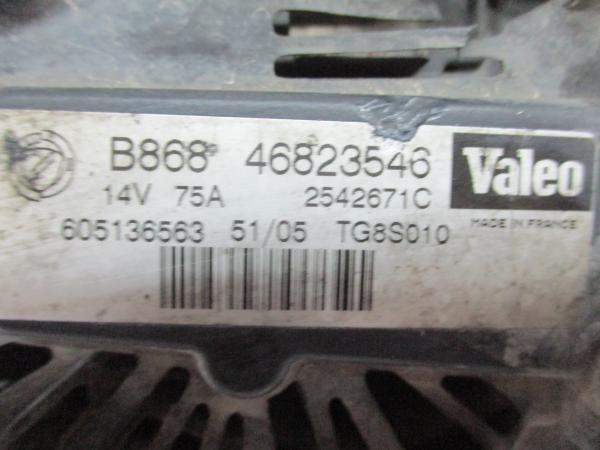 Alternador FIAT Doblo Cargo (223_) Imagem-4 Alternador FIAT Doblo Cargo (223_) Imagem-4