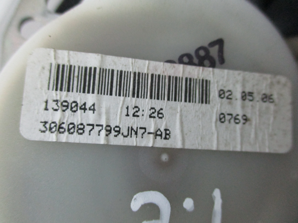 Left rear seatbelt NISSAN Note (E11, NE11) Imagem-4