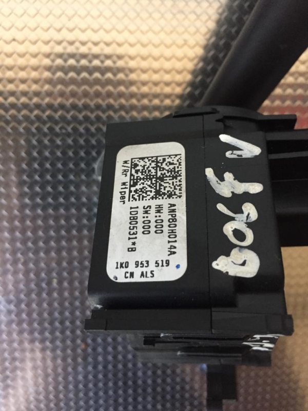 Conjunto / manetes de luzes e limpa vidros VOLKSWAGEN Golf V (1K1) Imagem-3