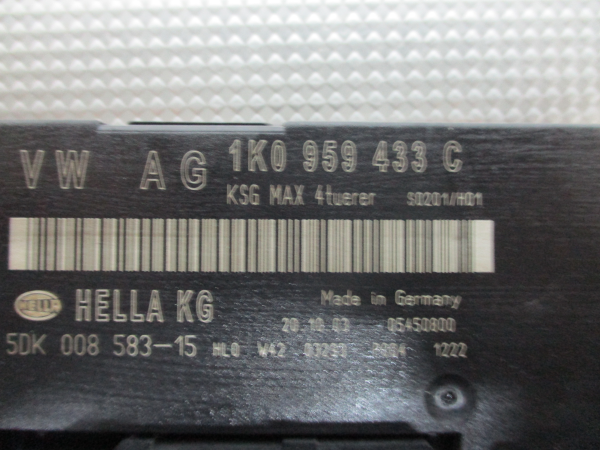 Módulo confort VOLKSWAGEN Touran (1T) Imagem-4