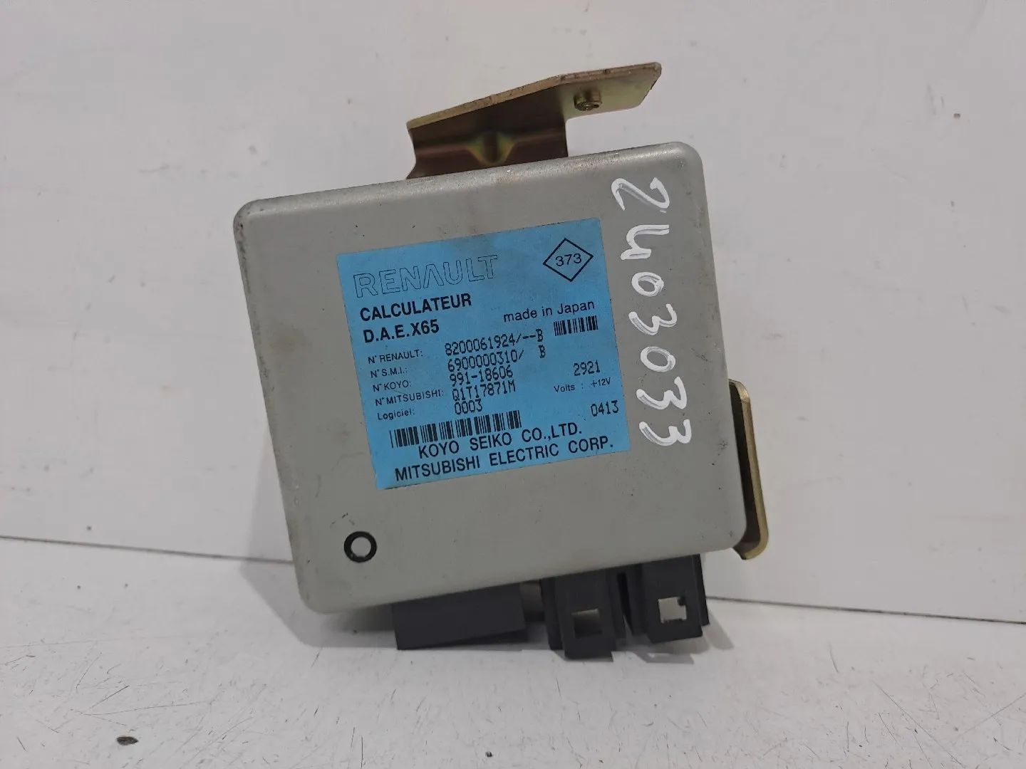 116 - Centralina / módulo controlo de suspensão RENAULT Clio II (BB0/1/2_, CB0/1/2_)