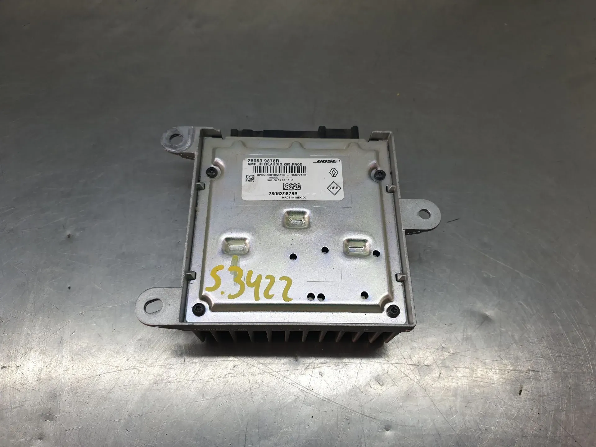 164 - Amplificador de colunas RENAULT Megane III (BZ0_)