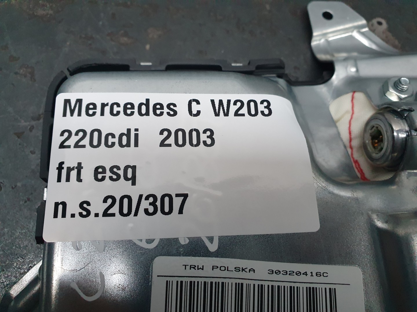 Airbag Guache MERCEDES-BENZ Classe C (W203)