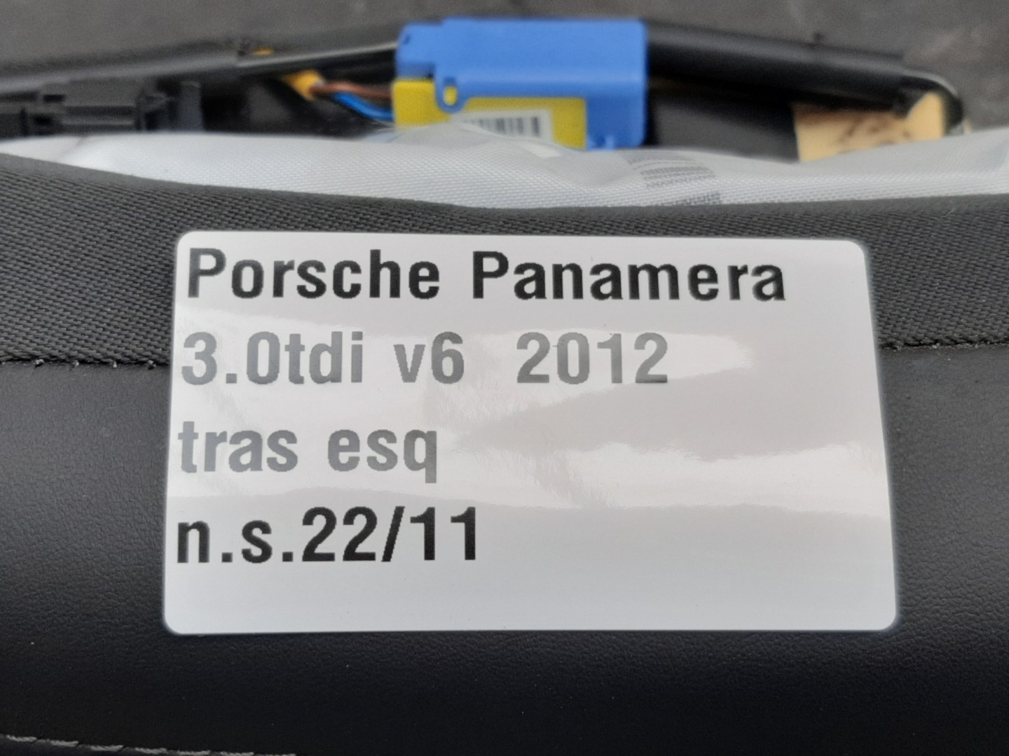 Airbag Guache PORSCHE Panamera (970) Imagem-4