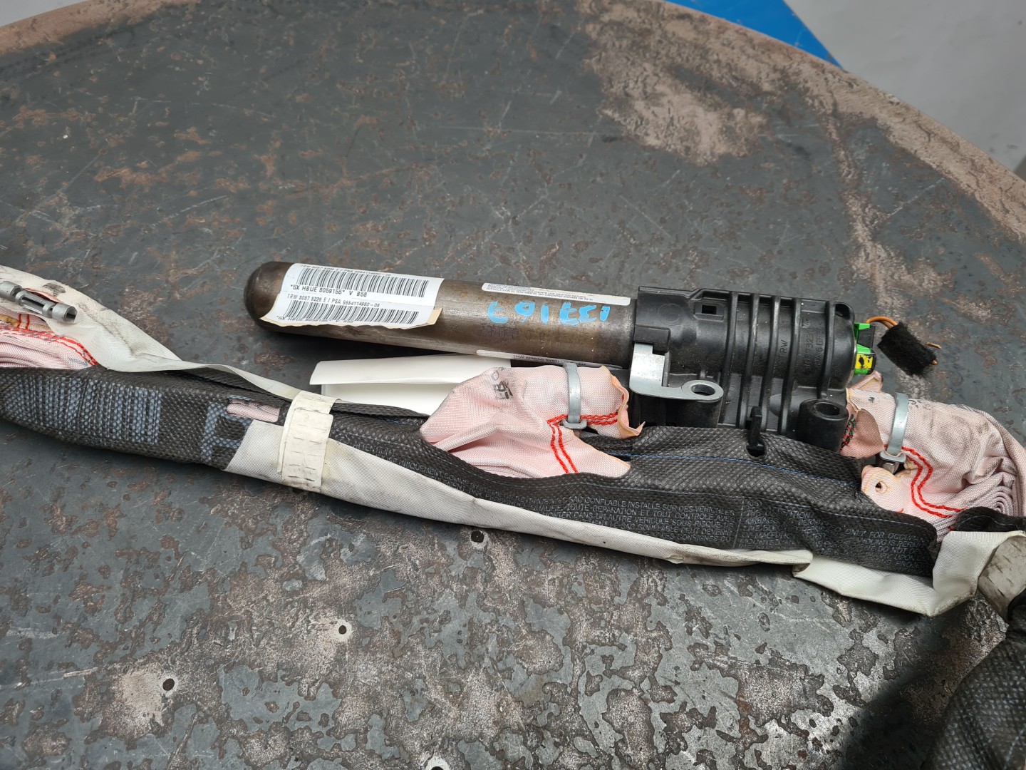 Airbag Rideau Droite CITROËN C4 Grand Picasso I (UA_) Imagem-2