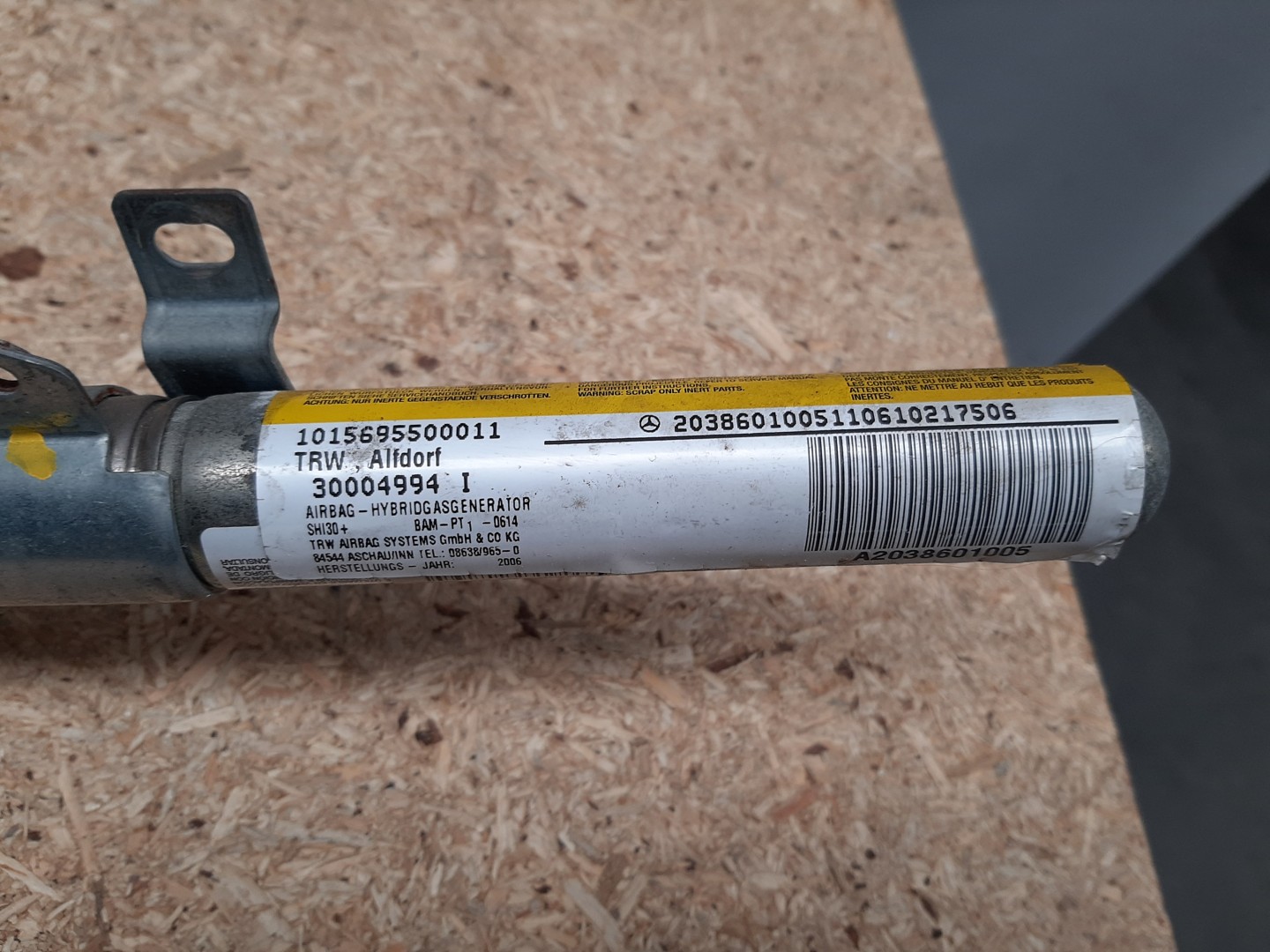 Airbag Rideau Droite MERCEDES-BENZ Classe C (W203) Imagem-3