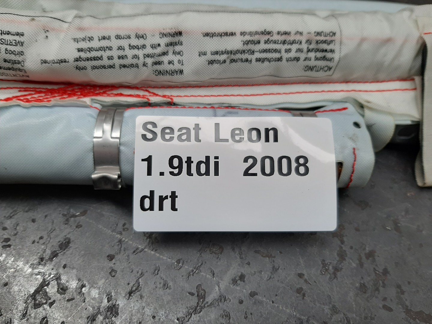 Airbag Rideau Droite SEAT Leon (1P1)