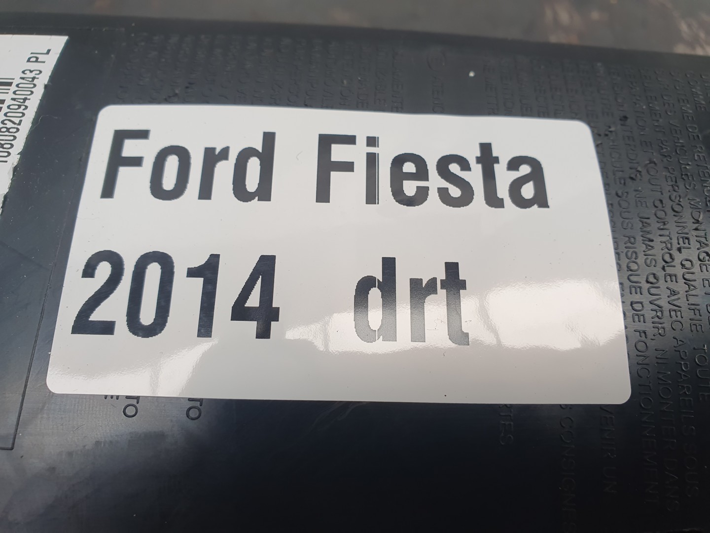 Airbag banco direito FORD Fiesta VI (CB1, CCN) Imagem-4