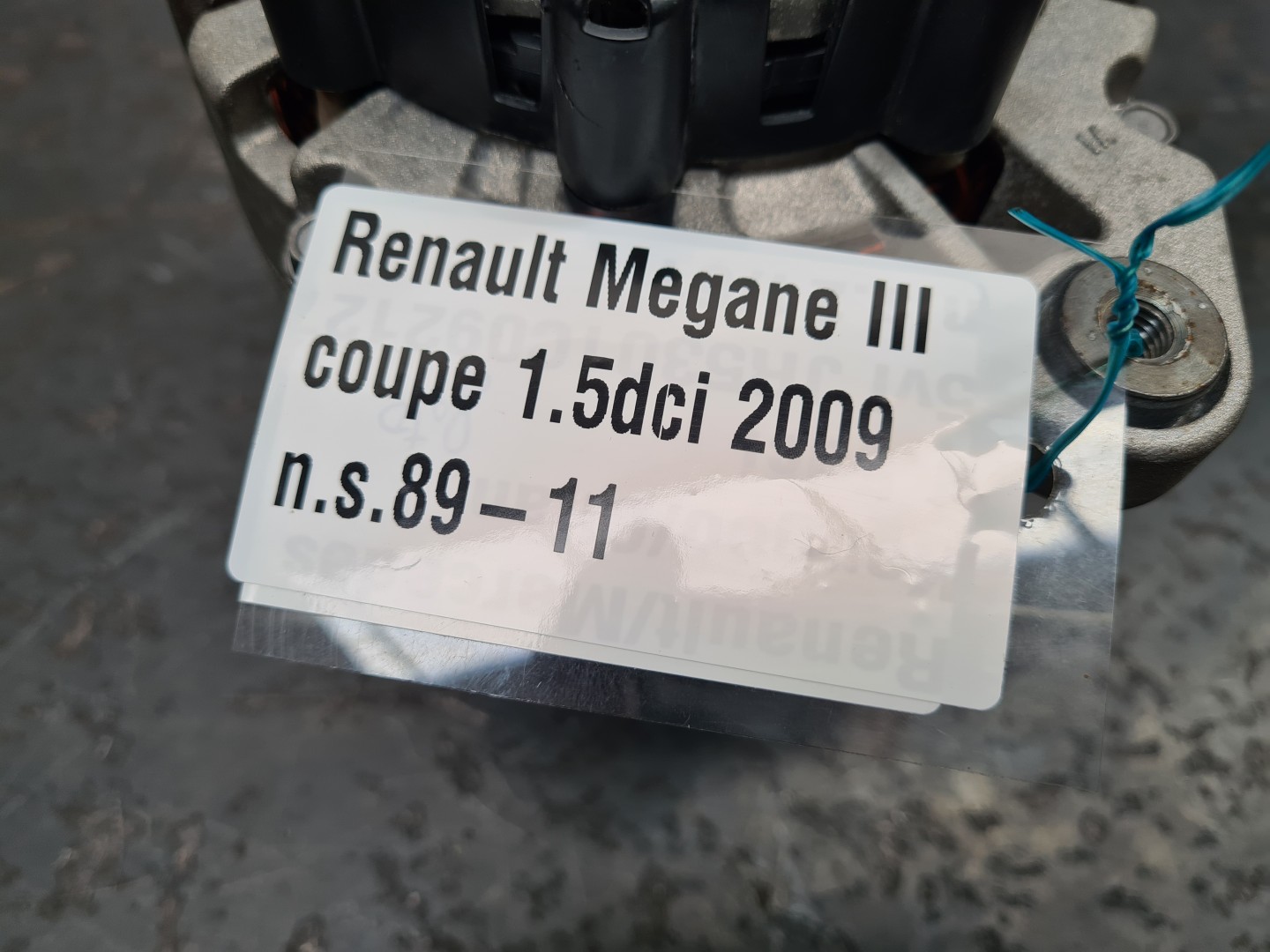 Alternador RENAULT Megane III Coupé (DZ0/1_) Imagem-5