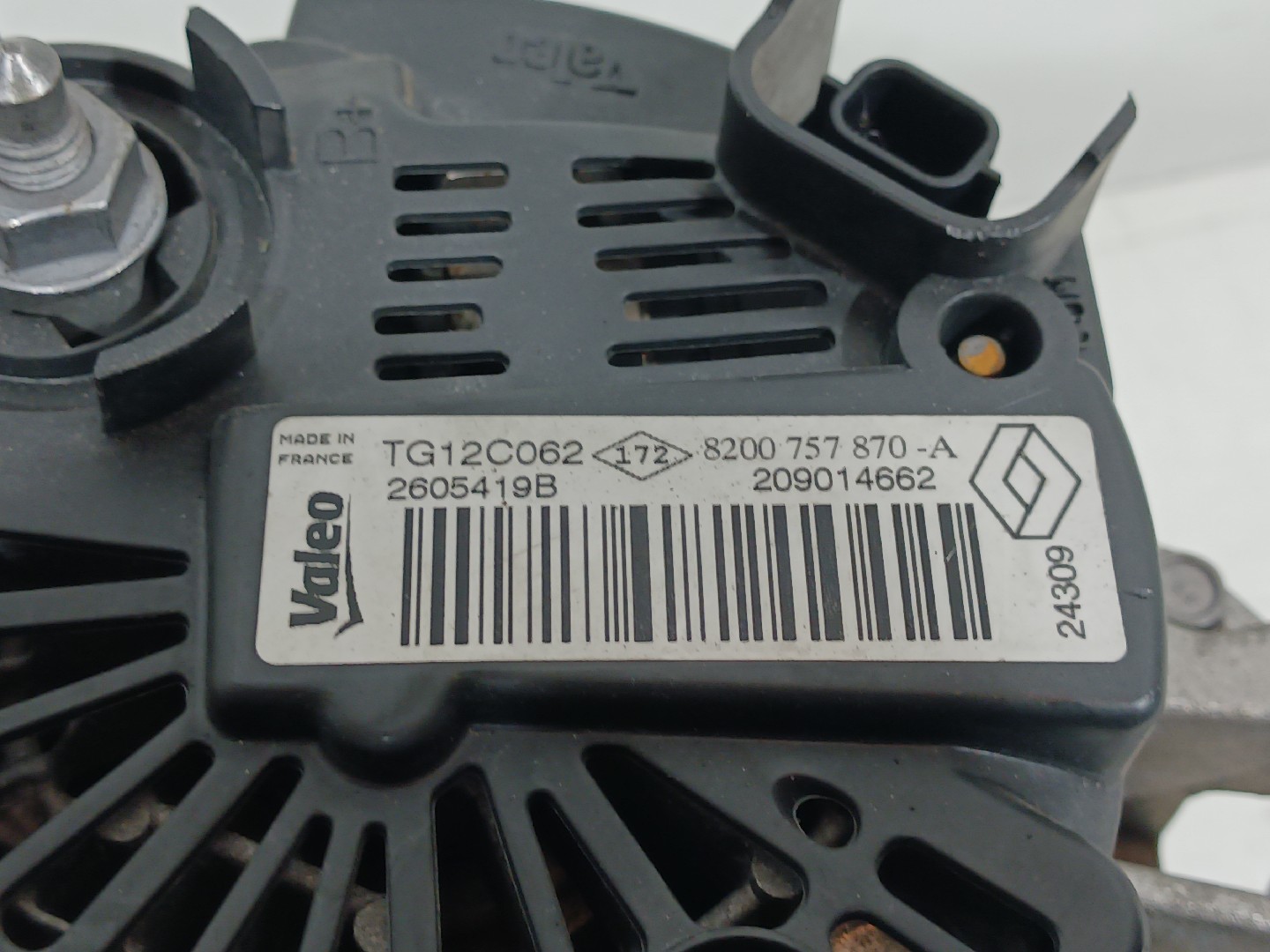 Alternador RENAULT Megane III Coupé (DZ0/1_) Imagem-8