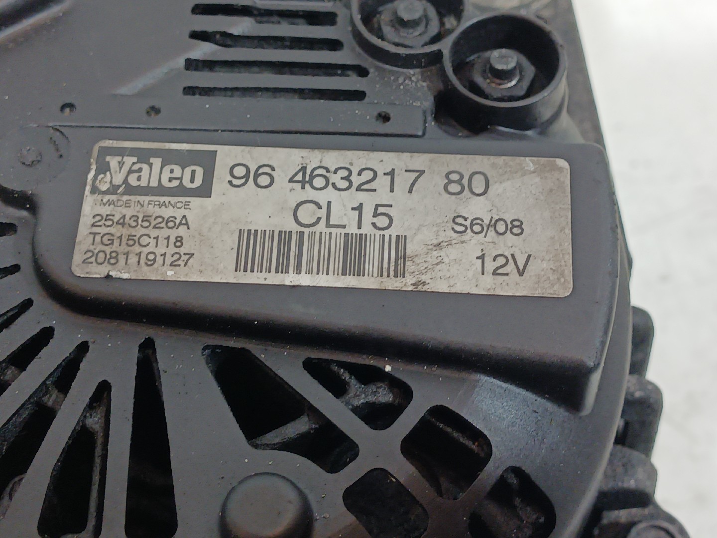 Alternador PEUGEOT 407 SW (6E_) Imagem-3