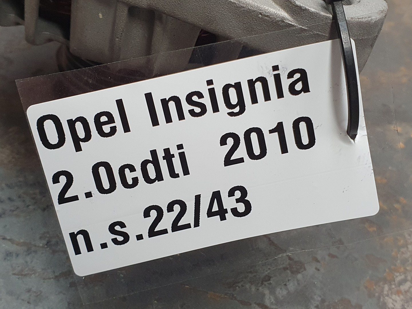 Alternador OPEL Insignia A (G09) Imagem-5