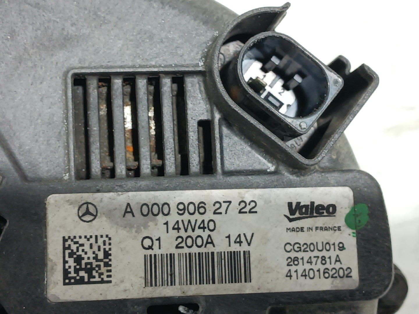 Alternador MERCEDES-BENZ Classe E Cabriolet (A207) Imagem-3