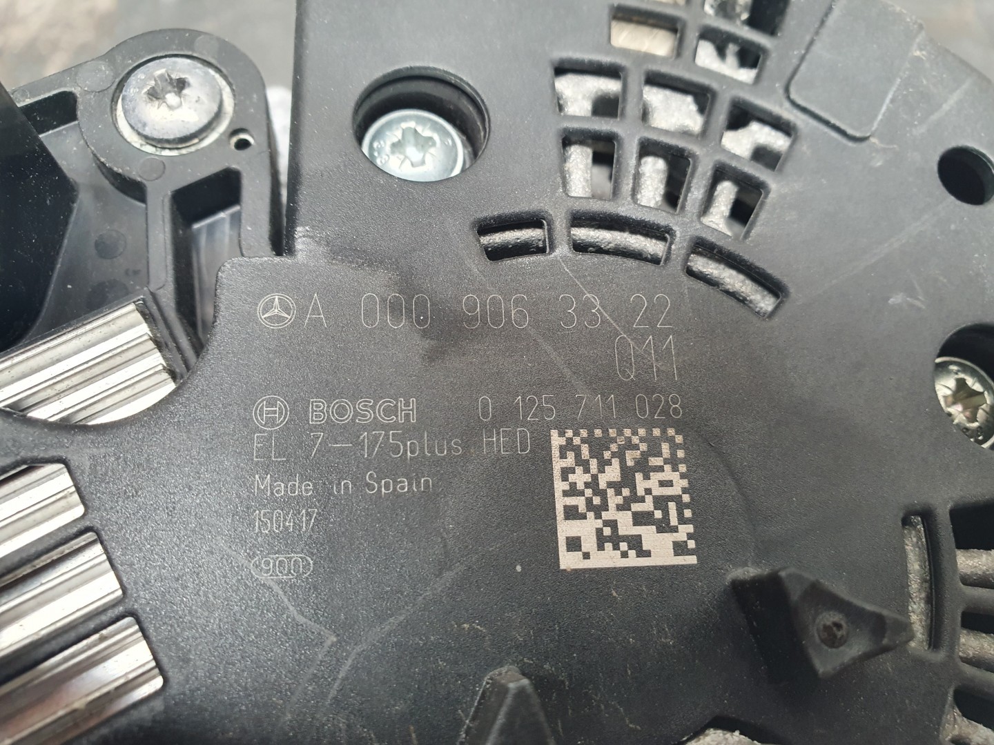 Alternador MERCEDES-BENZ GLA (X156)