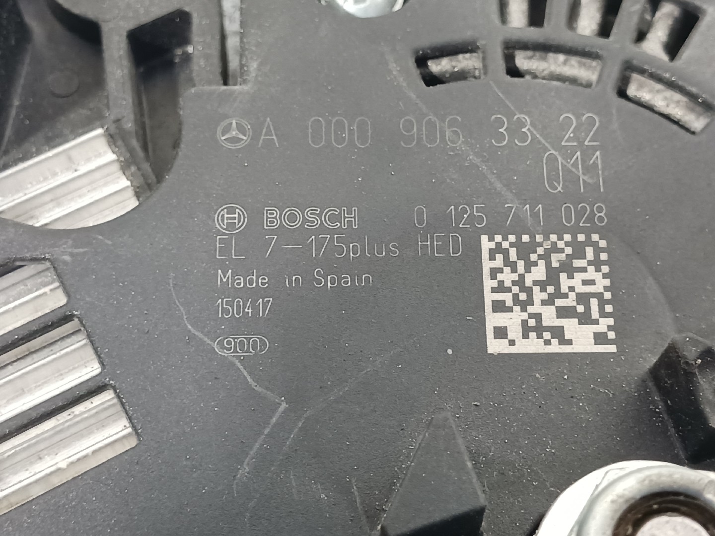 Alternador MERCEDES-BENZ GLA (X156) Imagem-3