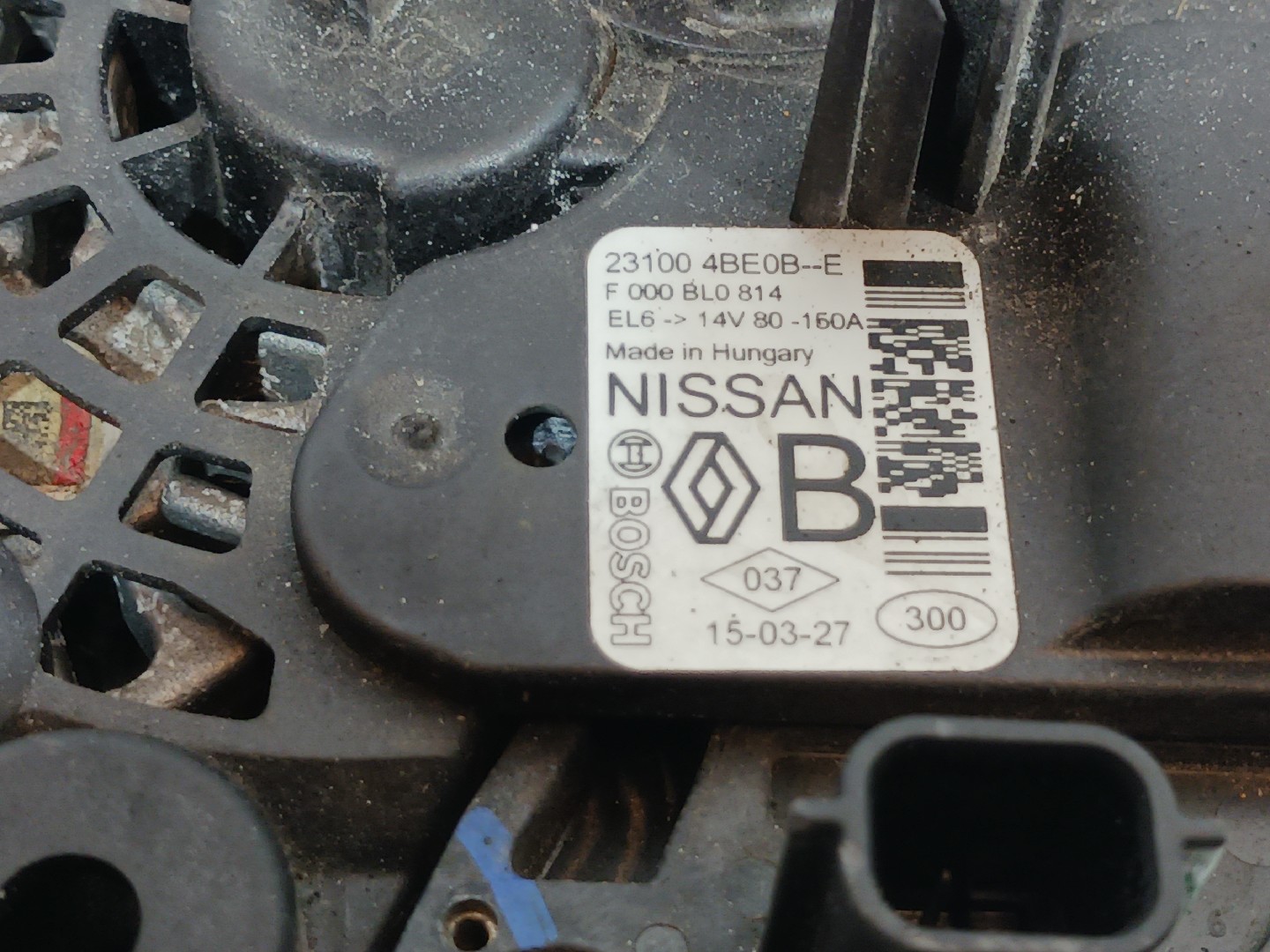 Alternador RENAULT Espace V (JR_) Imagem-3