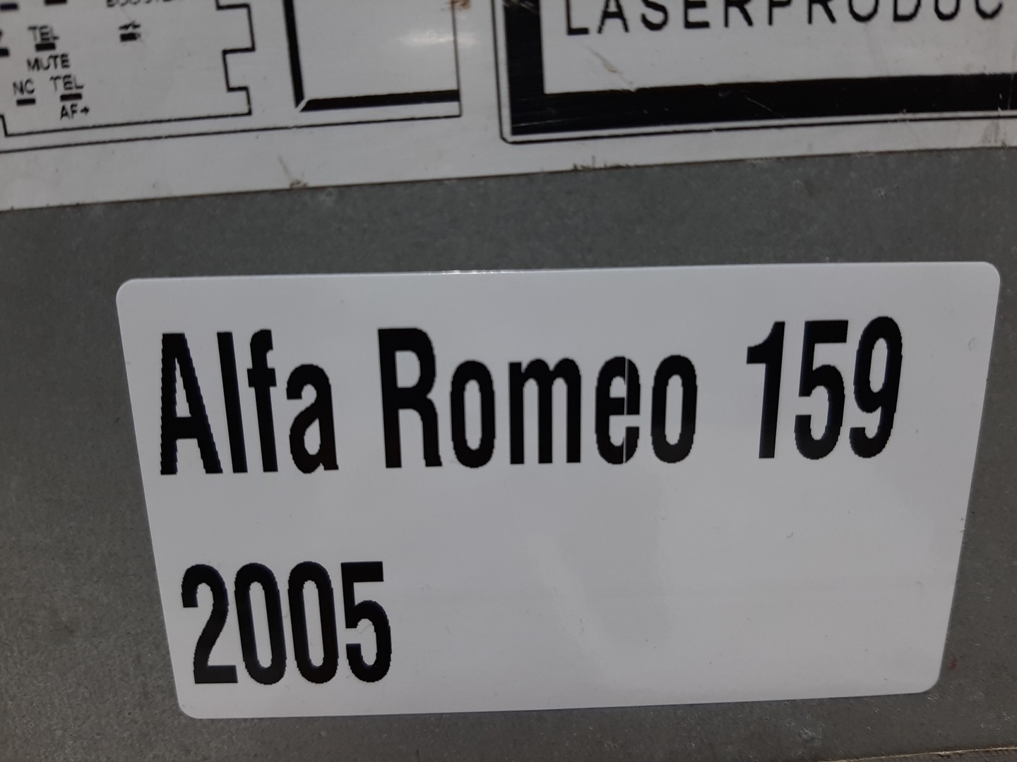 Radio / autorradio ALFA ROMEO 159 (939_) Imagem-4
