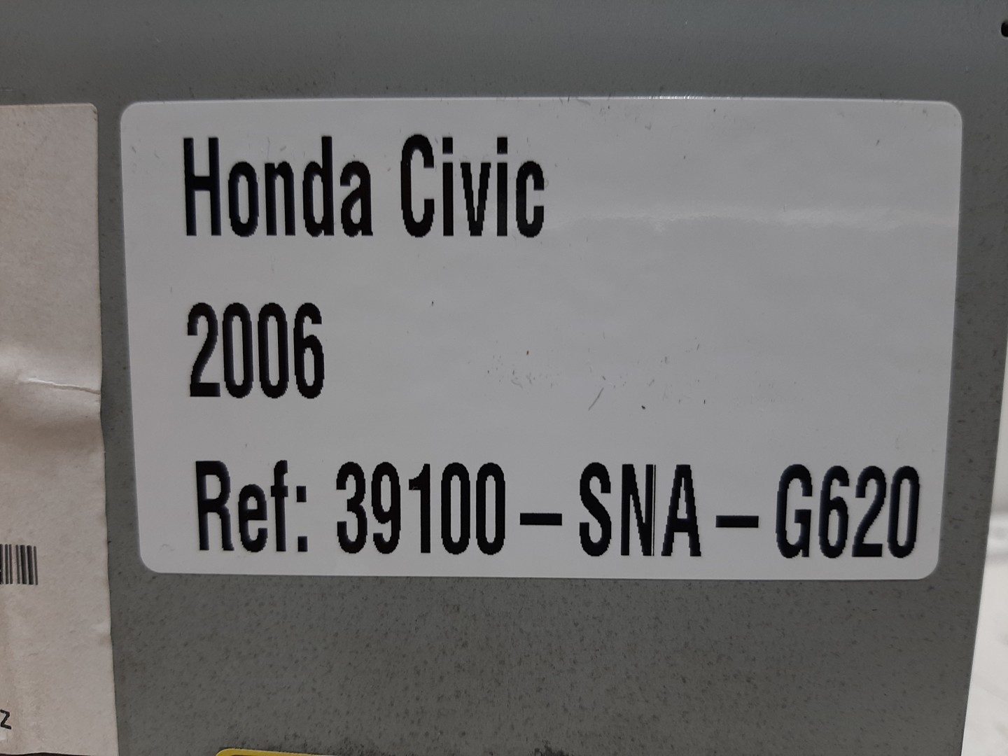 Rádio / auto-rádio HONDA Civic VIII Hatchback (FN_, FK_) Imagem-0