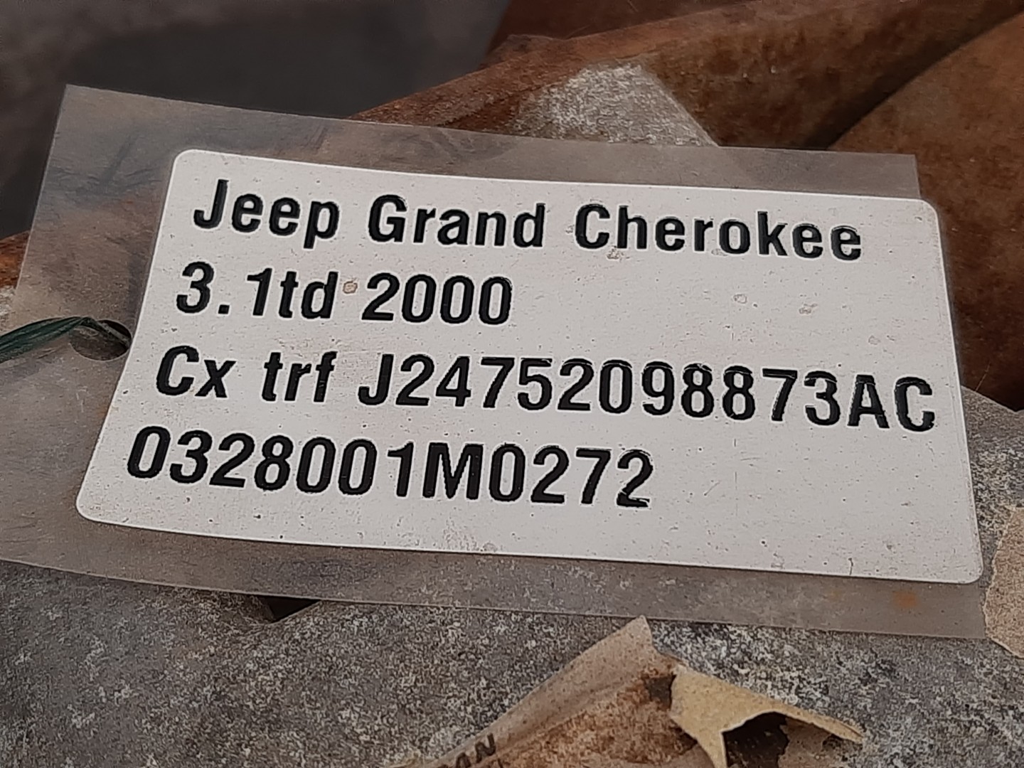 Caixa de transferências JEEP Grand Cherokee II (WJ, WG)