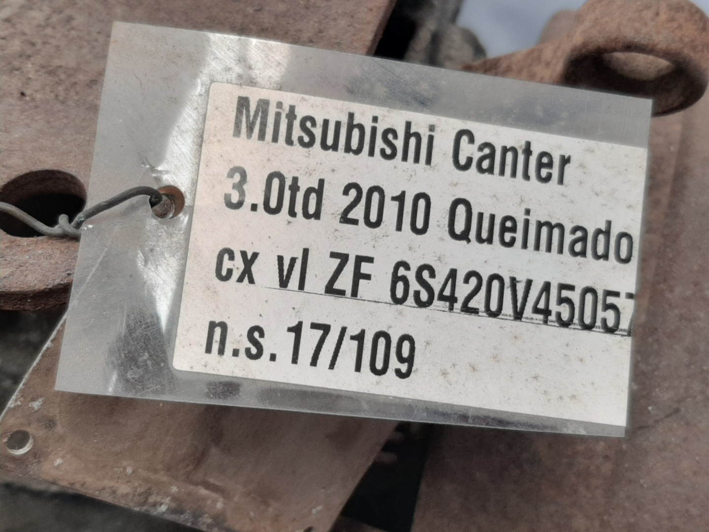 Boîte de vitesses manuelle MITSUBISHI Canter (FB7, FB8, FE7, FE8) VII Imagem-5