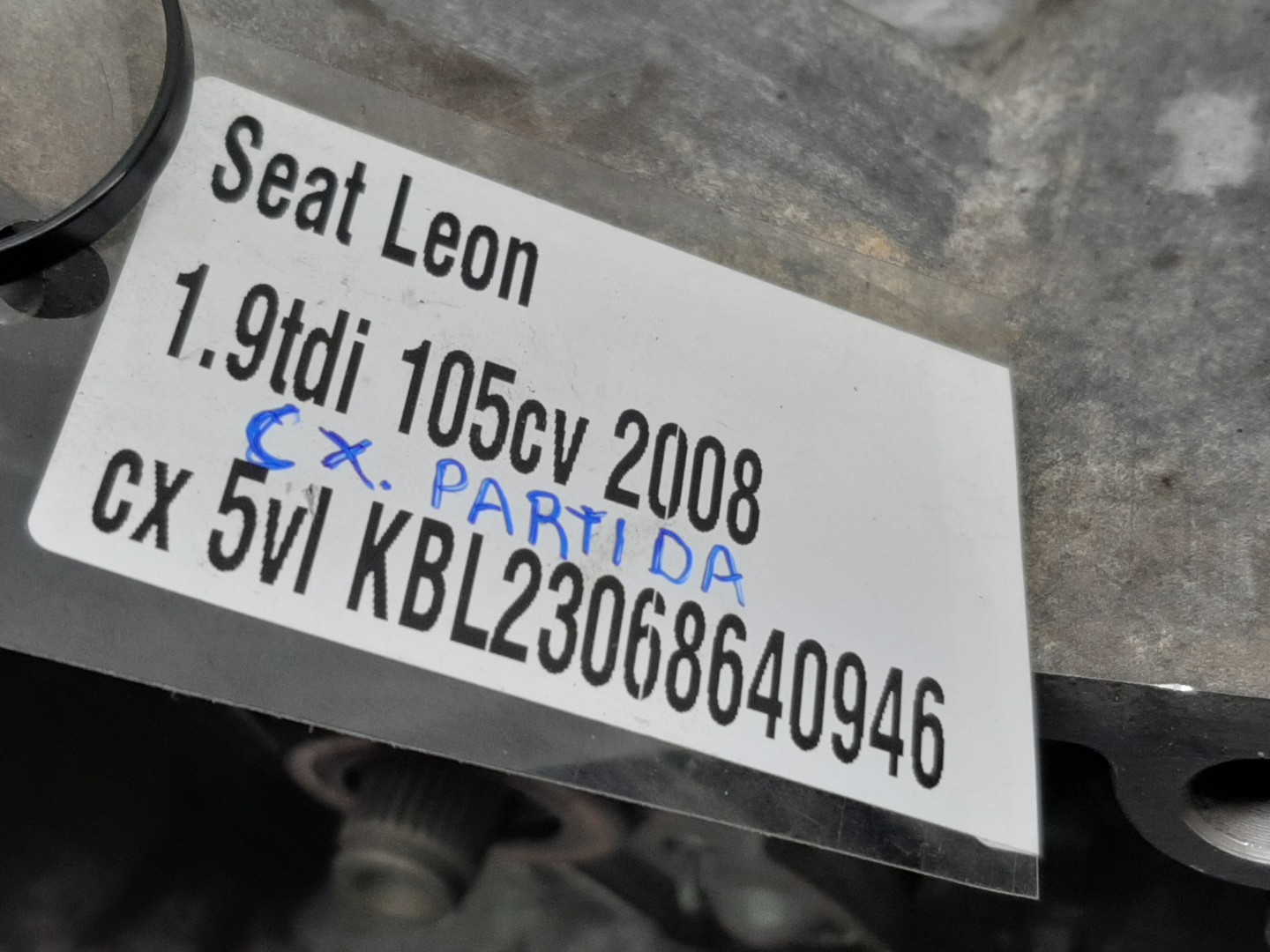 Caja de cambios manual SEAT Leon (1P1) Imagem-0