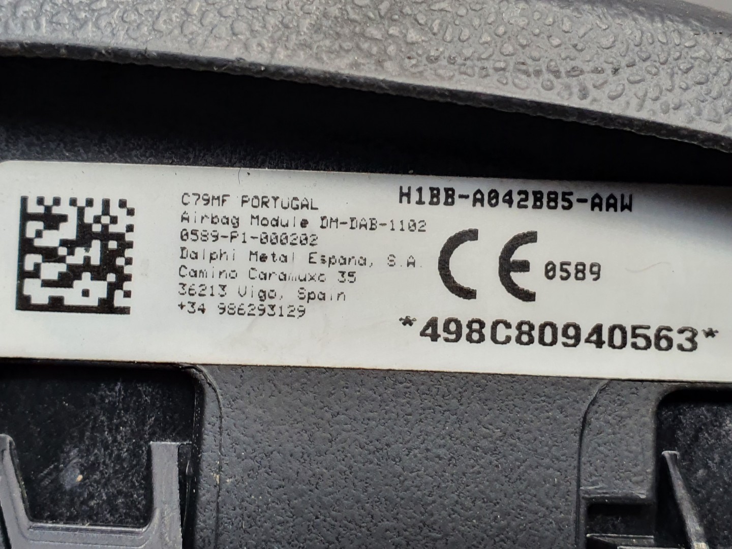 Kit d’airbags FORD Fiesta VII (HJ, HF) Imagem-3