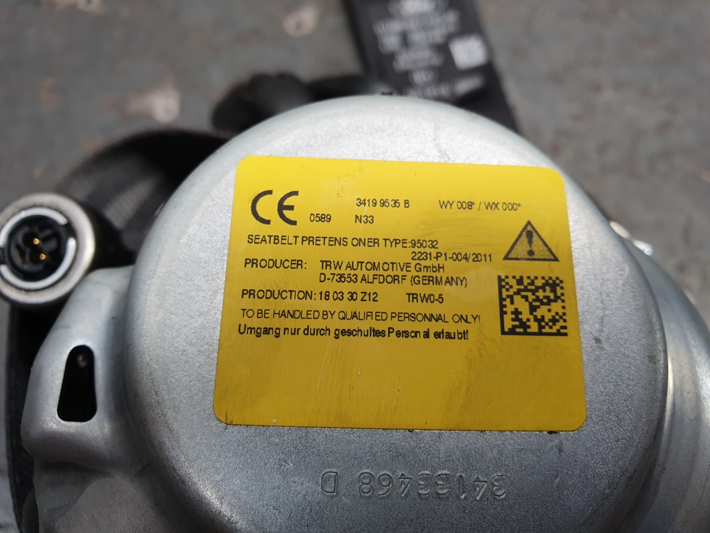 Kit d’airbags FORD Fiesta VII (HJ, HF) Imagem-15