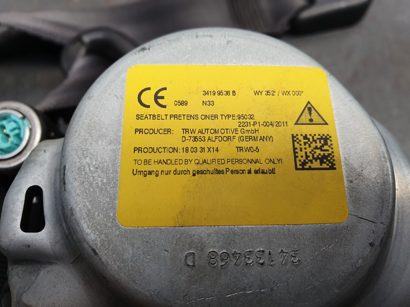 Kit d’airbags FORD Fiesta VII (HJ, HF) Imagem-18