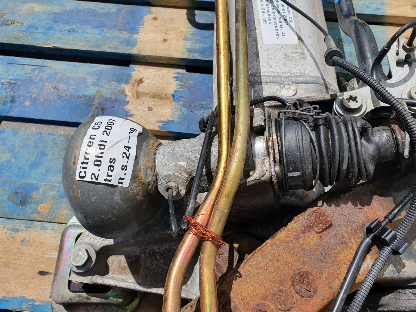 Essieu arrière à disques CITROËN C5 II (RC_) Imagem-4