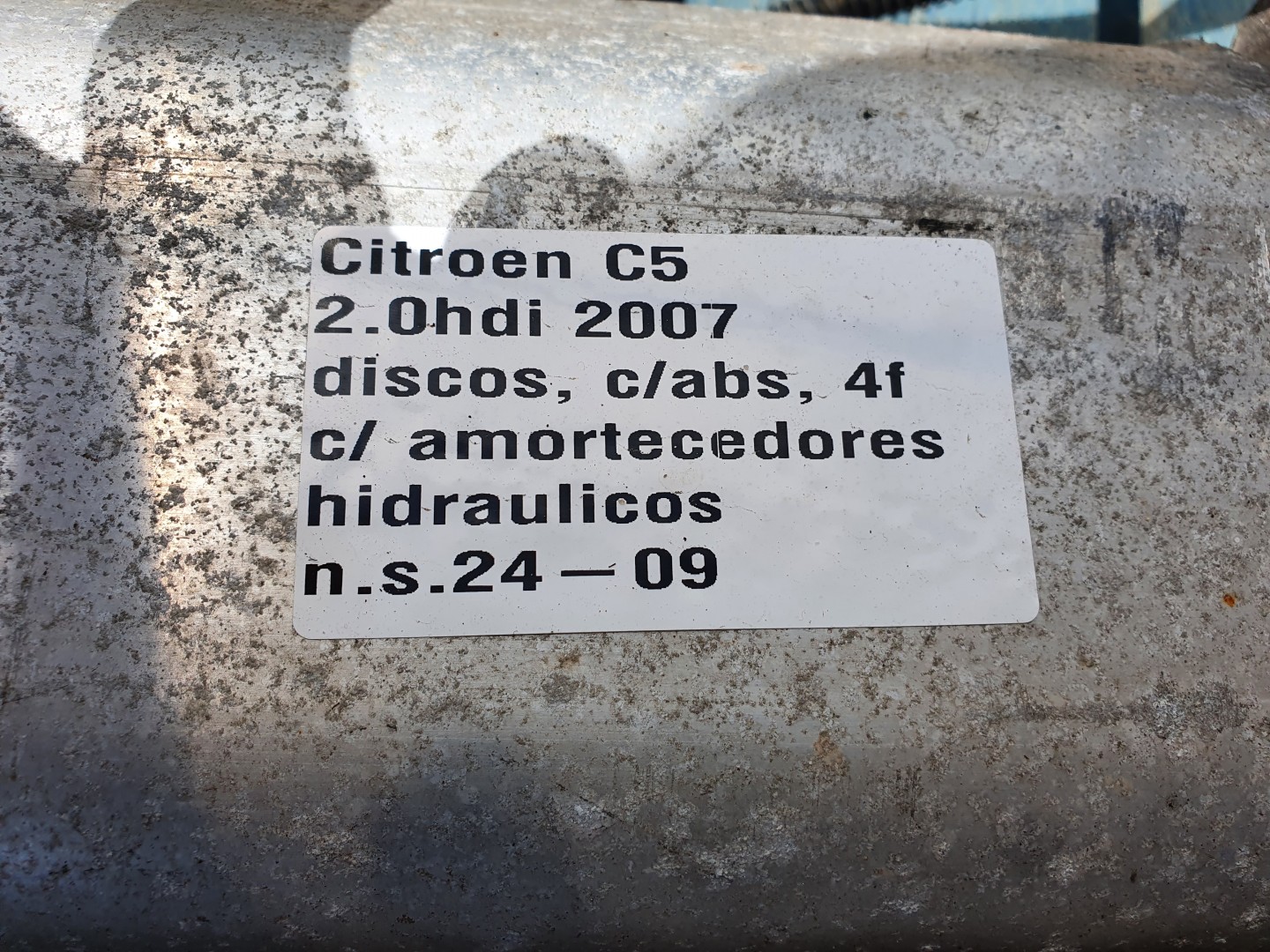 Essieu arrière à disques CITROËN C5 II (RC_) Imagem-6