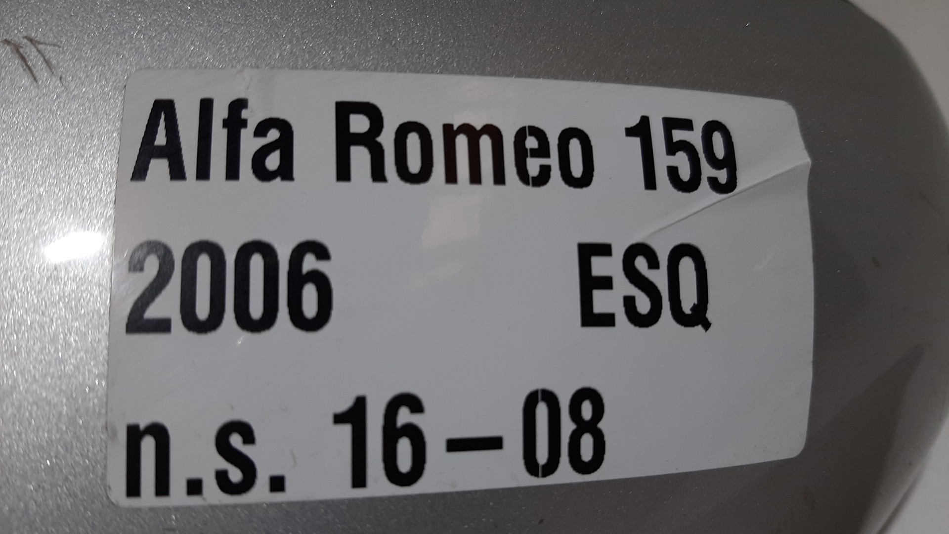 Espejo retrovisor Izquierdo ALFA ROMEO 159 (939_) Imagem-4