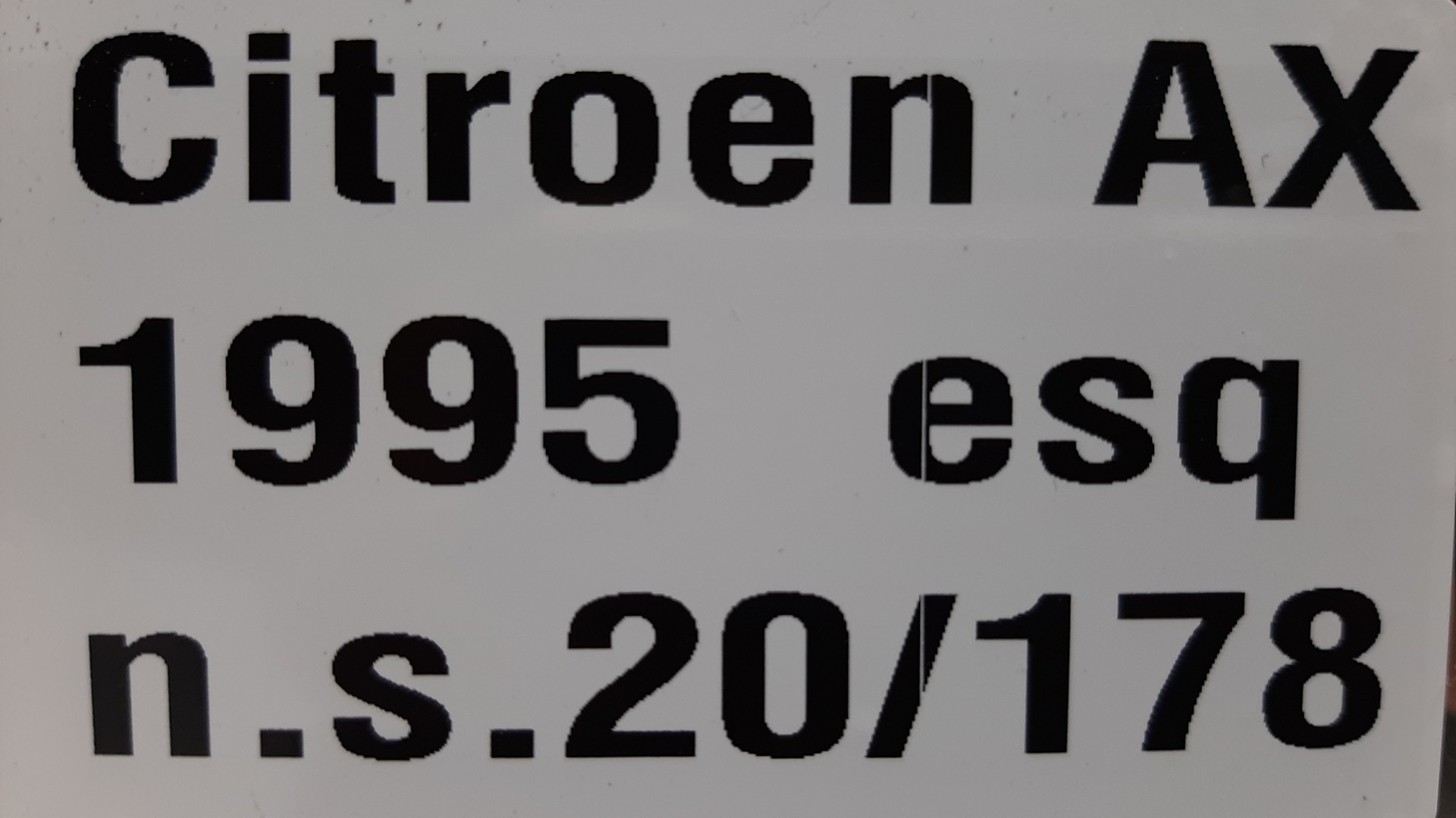 Rétroviseur gauche CITROËN AX (ZA-_) Imagem-3