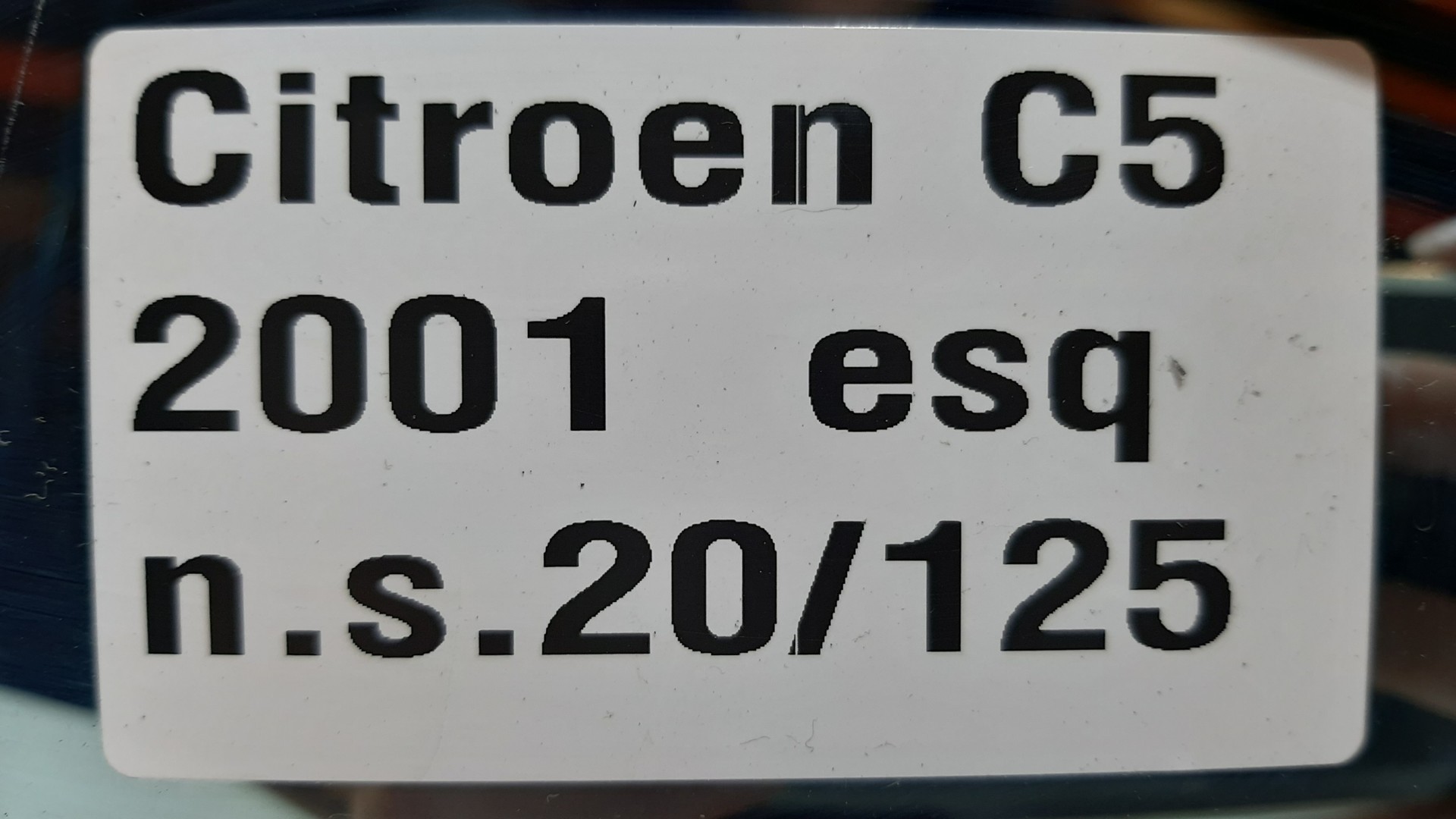 Rétroviseur gauche CITROËN C5 I (DC_) Imagem-4
