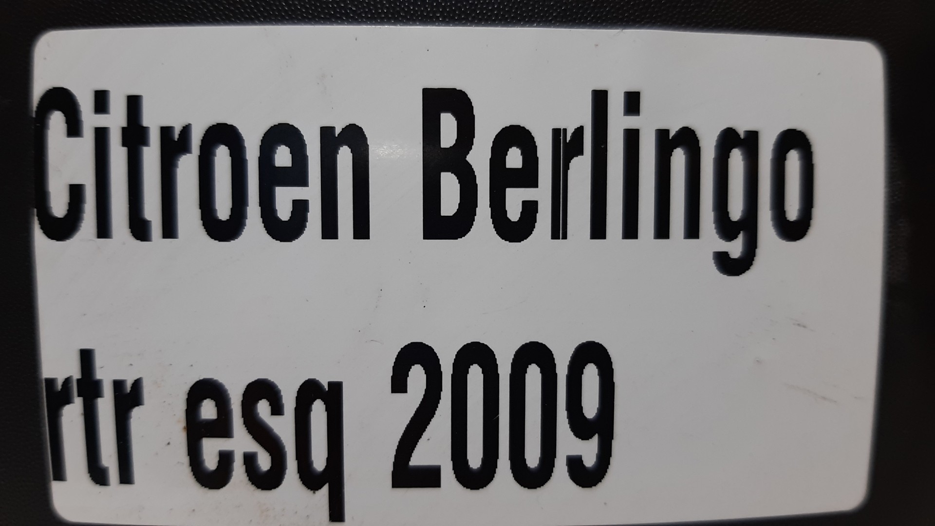 Rétroviseur gauche CITROËN Berlingo (B9)